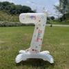 32Inches Birthday Anniversary Balloons Year Column Party Crown Number Arrival First Merry Girl Banquet Shower Ins Baby