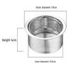 Stainless Steel 304 Kitchen Sink Garbage Filter and Vegetable Basin Funnel