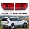 Красный задний противотуманный фонарь для бампера автомобиля для Toyota Land Cruiser Prado 120 Series GRJ120 TRJ120 FJ120 2002-2009 Задний фонарь без лампочки
