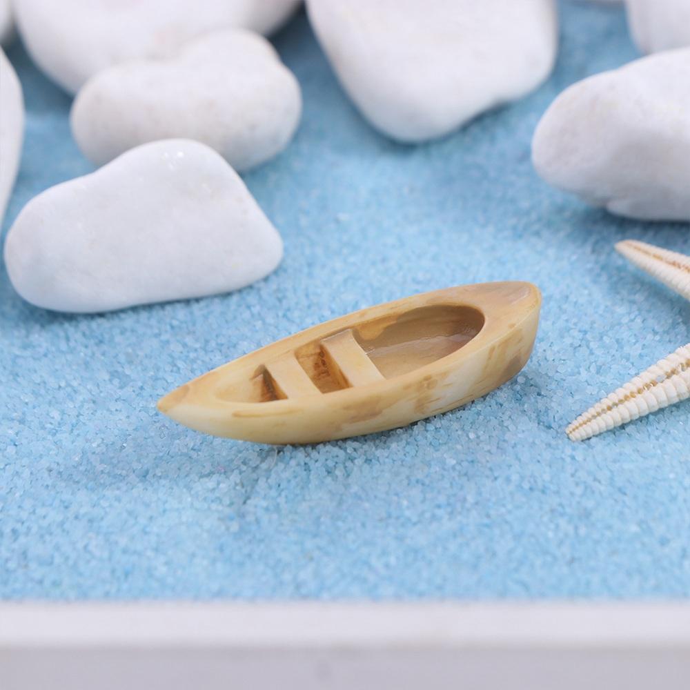 Микроландшафт Микроландшафт Лодка Смола Бонсай Украшения Аквариум