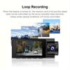 Dash Cam Front and Rear 4K+1080P WiFi, Dual Dash Camera for Cars with App, Dashboard Camera Recorder,24H/7 Parking Monitor