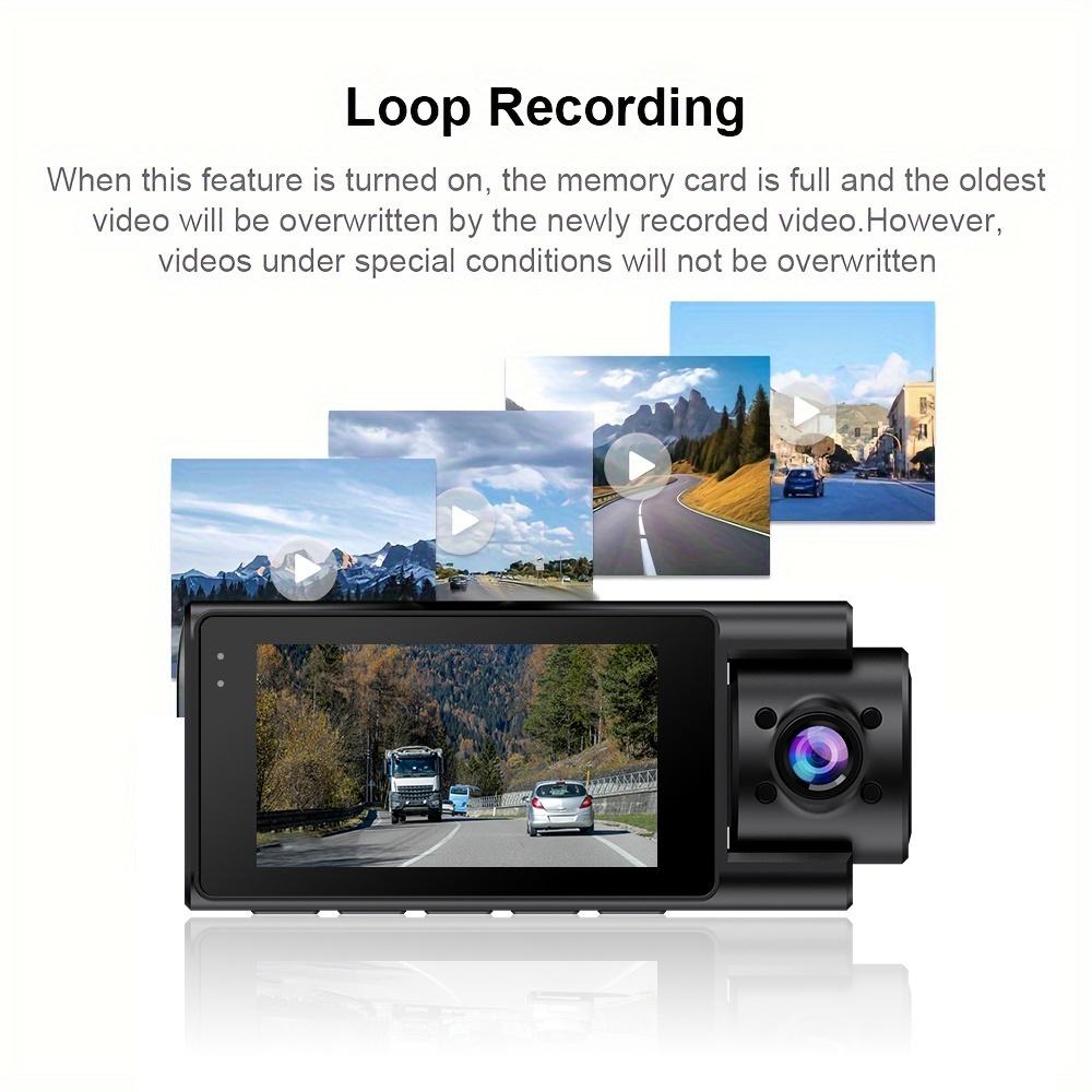 Dash Cam Front and Rear 4K+1080P WiFi, Dual Dash Camera for Cars with App, Dashboard Camera Recorder,24H/7 Parking Monitor