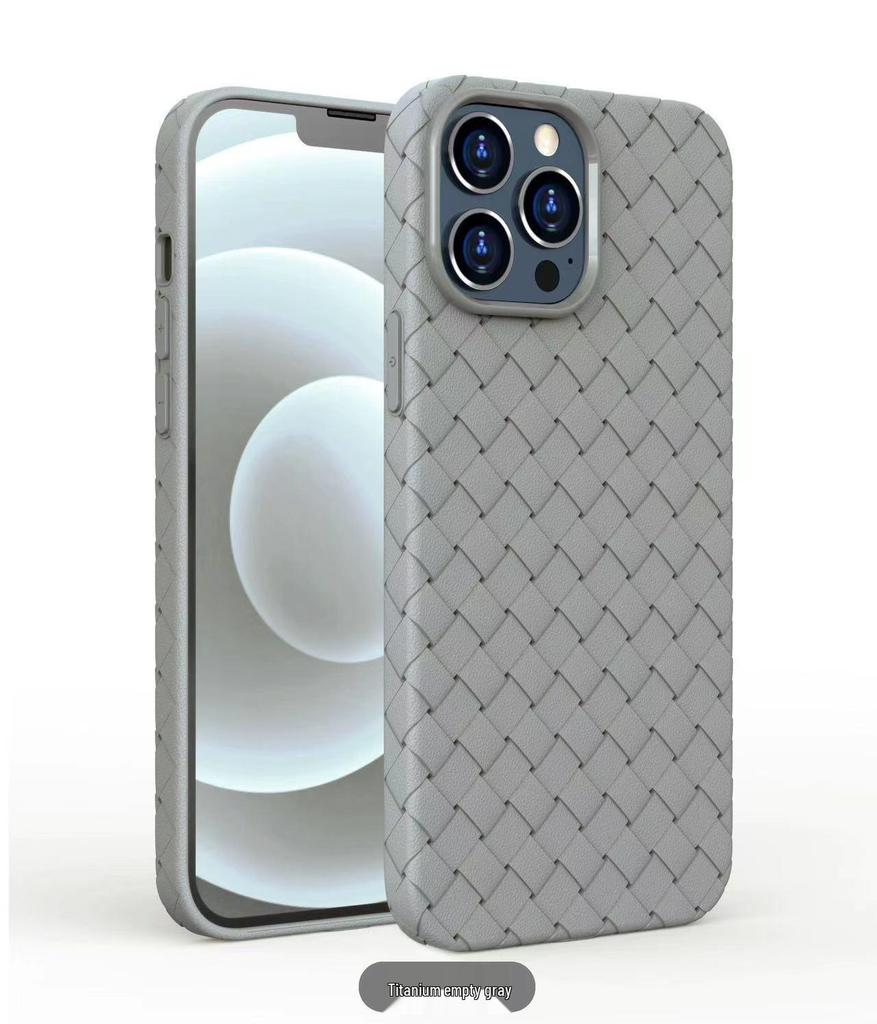 Чехол для iPhone 16 Pro Max: Ультратонкий защитный чехол Apple Woven Silicone Anti-Fall для iPhone 13-15