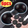 Universal Car Cup Holder Limiter Anti-Shake Anti-Rattle Fixed Drinking Bottles Silicone Protective Mats Suitable for Most Cars