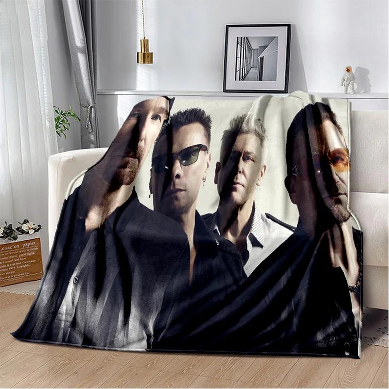 U2 Rock Bang Bono одеяло с 3D принтом, мягкое одеяло для дома, спальни, кровати, дивана, пикника, путешествий, офиса, отдыха, одеяло, детское одеяло