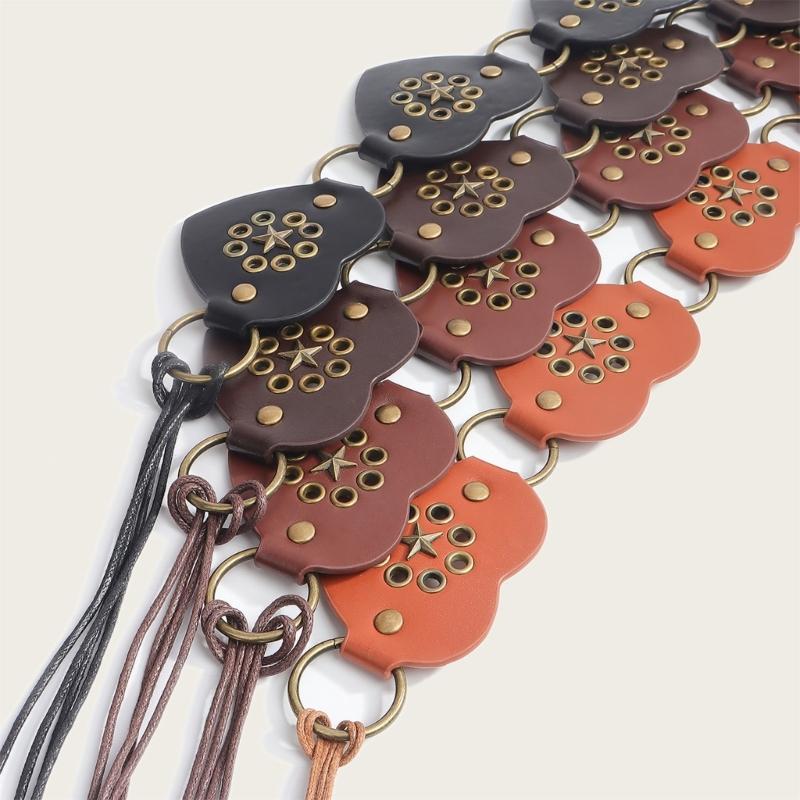 Trendy PU Leather Sash Waist Belt With Alloyed Clasp And Heart Design Perfect For Casual Outfits