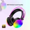 Наголовная цветная Bluetooth-гарнитура с длительным сроком службы батареи, мощными басами, красочными спортивными играми