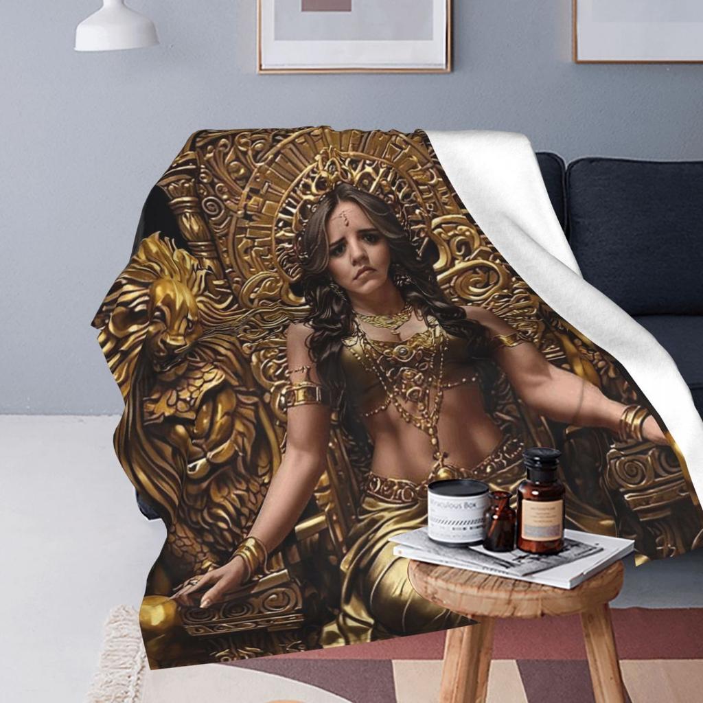 Goddess Blankets Fleece Sofa Throw Blanket Warm for Couch Bedding Travel Throws Bedspread Quilt