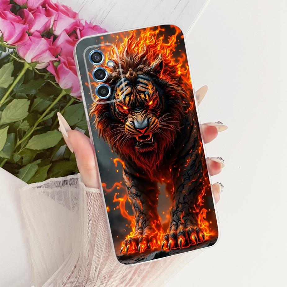 For Samsung Galaxy M52 5G Case SM-M526B Colorful Flowers Butterfly Painted Cover Soft Silicone Case For Samsung M52 M 52 5G Bags