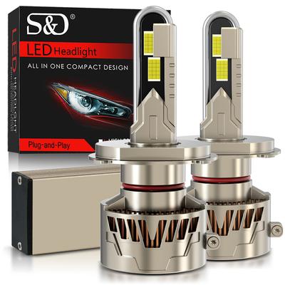 2 шт. H7 H4 светодиодные лампы Canbus для автомобильных фар 140 Вт 60000 лм H1 H11 H8 HB3 9005 HB4 9006 9012 Hir2 светодиодные лампы для автомобильных фар Turbo для VW Ford 6500 К белые