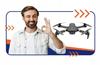 Dron Zdalnie Sterowany E95 Pro 2 Kamery Wifi Hd Zawis + Pilot + 3Xaku