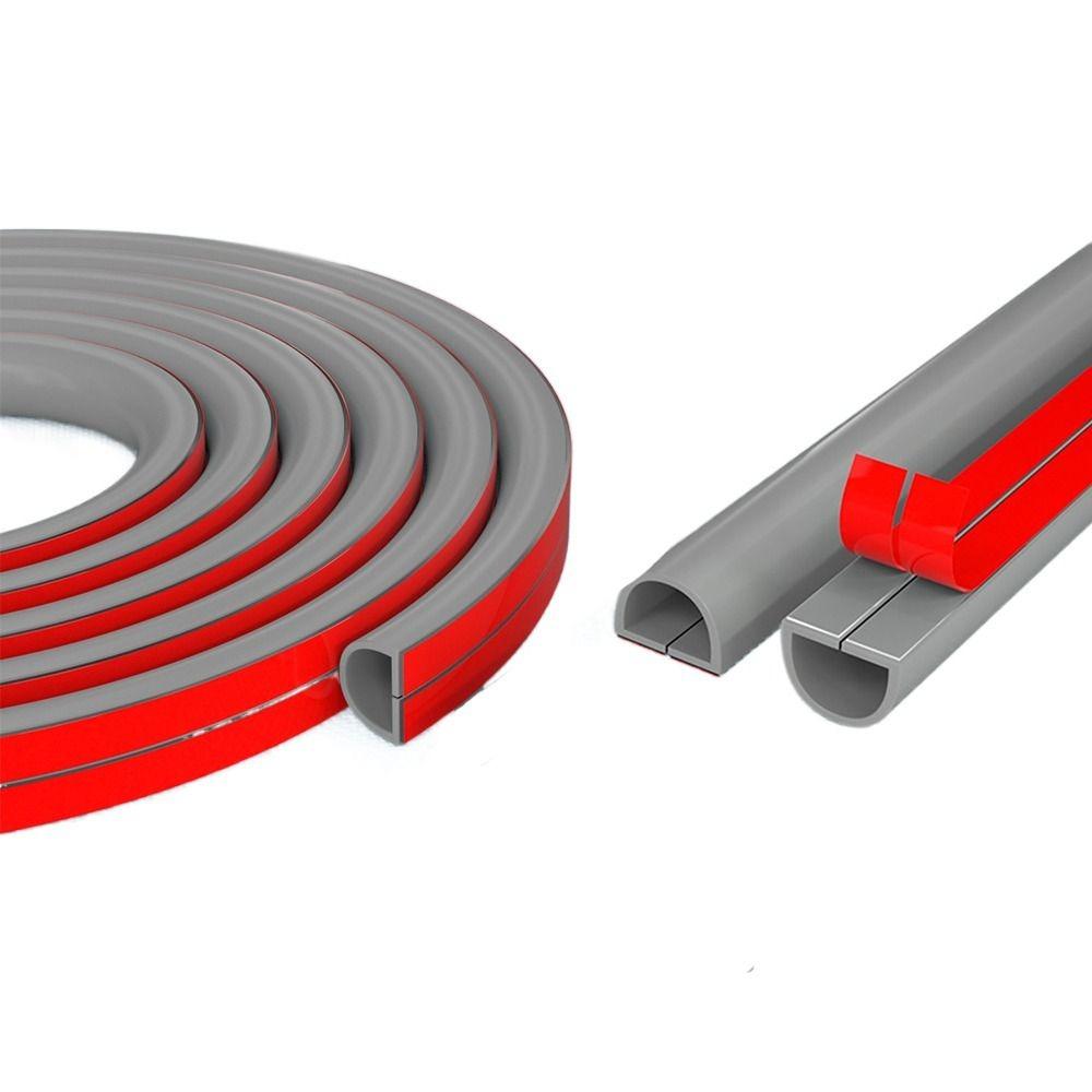 Arc Cord Protector Anti-extrusion Extension Wiring Duct Protector Electric Wire Slot  Home Outdoor