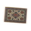 1:12 Embroidery Dollhouse Rugs 3.86'' X 6.18'' Toy Vintage Furniture Retro Accessories Handmade