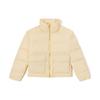 X Joe Freshgoods Co-Branded Solid Color Stand Collar Zip Pocket Cotton Jacket Unisex Outerwear Oatmeal VN0A7SQ2BR0