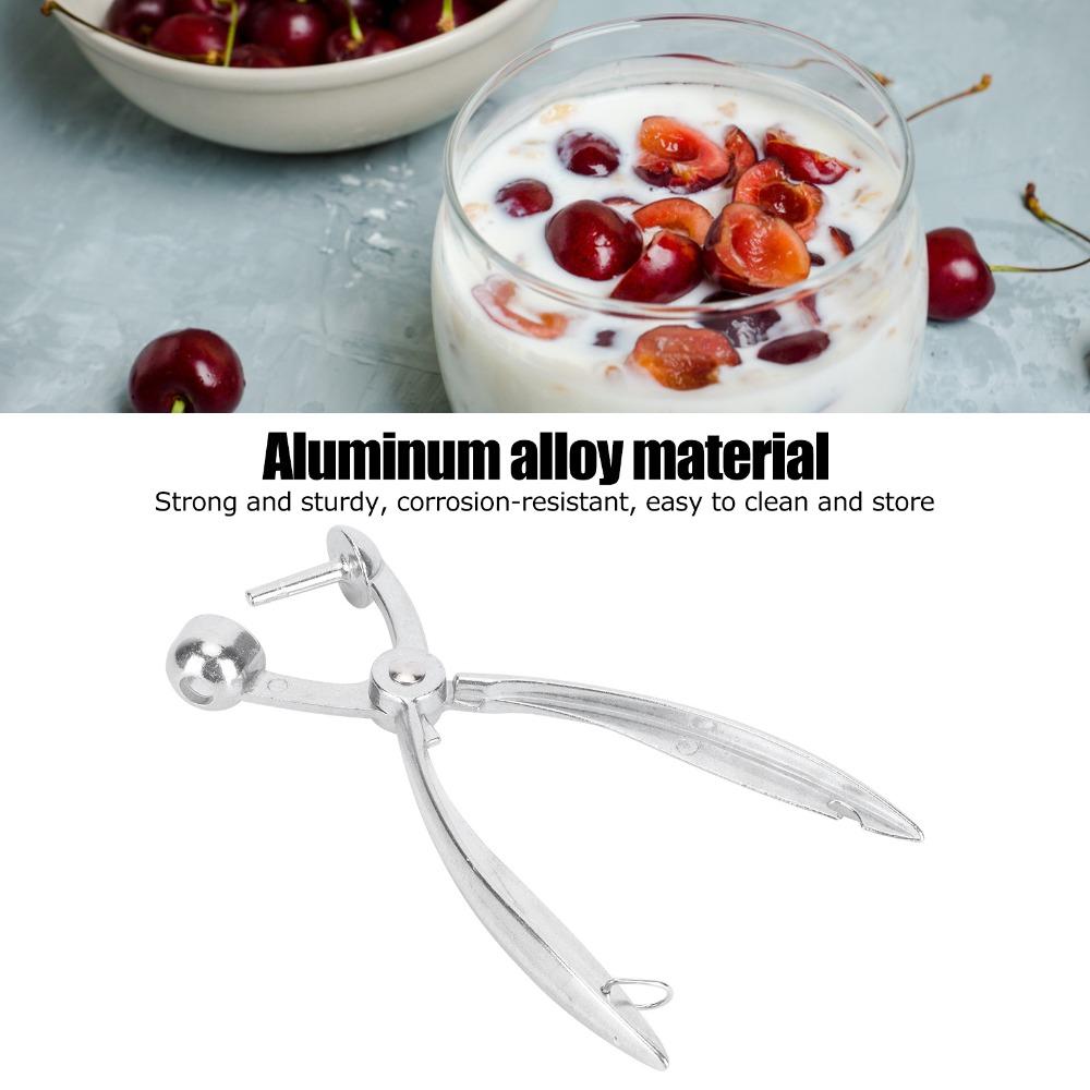 with Lock Fruit Pit Remover Heavy Duty Fruit Corer Cherry Pitter Cherries/Olives/Dates