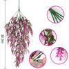 Artificial Ivy Flower Vine Garland Lavender Wall Hanging Home Garden Trailing Basket Plants