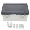 Transparent Cover Junction Box IP67 Waterproof Distribution Box ABS Electrical Enclosure 290x190x140