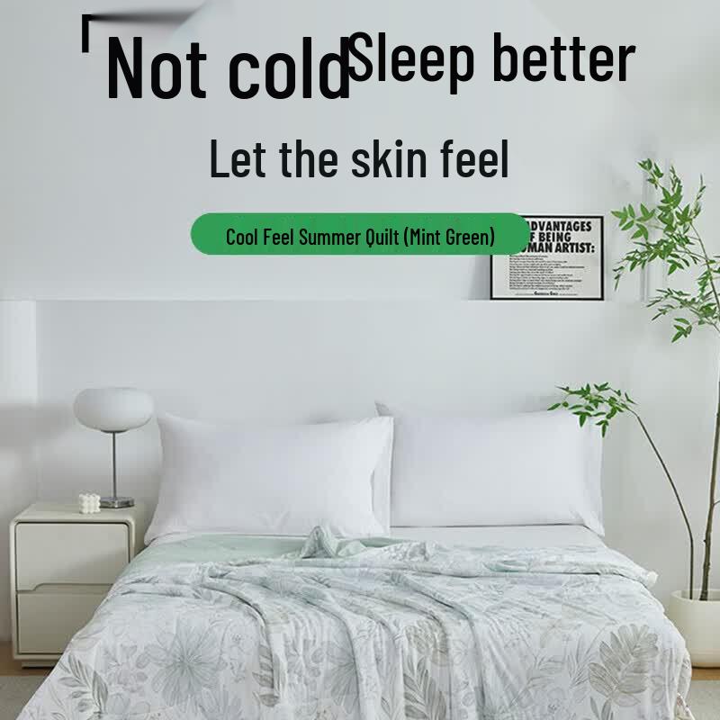 SOMERELLE Breeze Silk Cooling Summer Quilt
