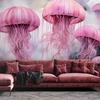 Wallpaper Pink jellyfish
