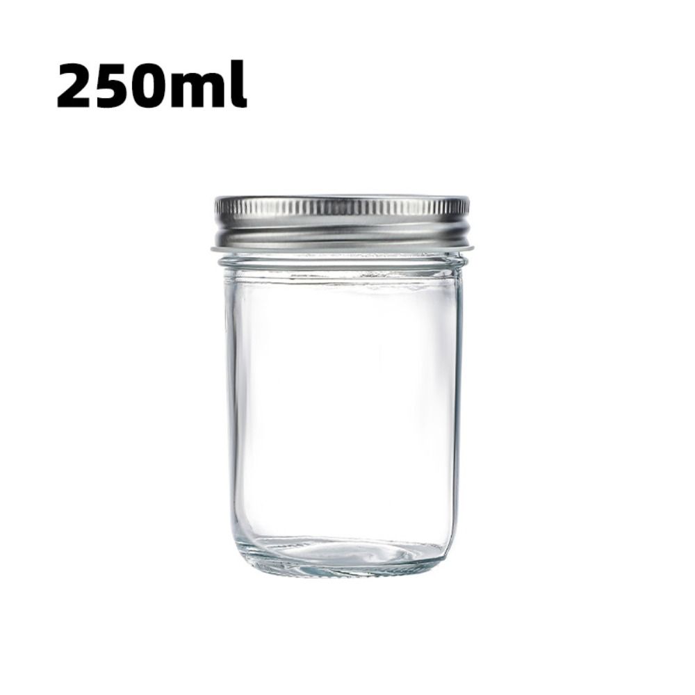 200/250/300/400/500/650 мл с крышкой герметичная банка прозрачная бутылка для хранения новая коробка для хранения