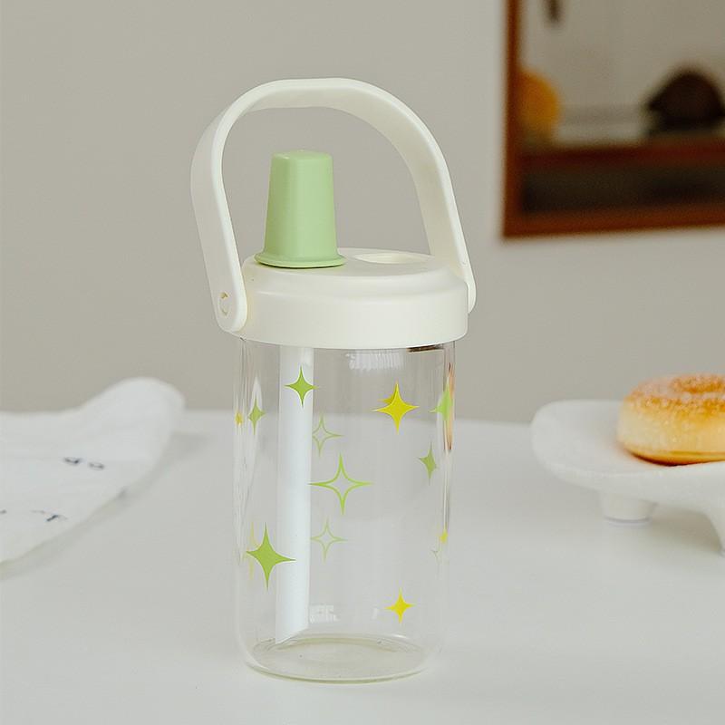 BPA-Free PC Plastic Travel Cup With Straw Kids Adults Portable Water Bottle 500ml 800ml Leakproof Outdoor Gym Office Use