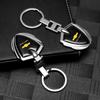1pcs Car shield Keychain Keyring for Chevrolet Cruze Captiva Sonic Spark Onix Aveo Orlando Sail Malibu Camaro Colorado Corsa