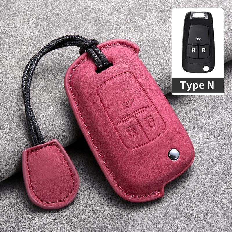For Buick To Genesis Car Smart Key Case Cover Key Pack Remote Protection Sleeve Buckle Rope Special Accessories Multi Styles