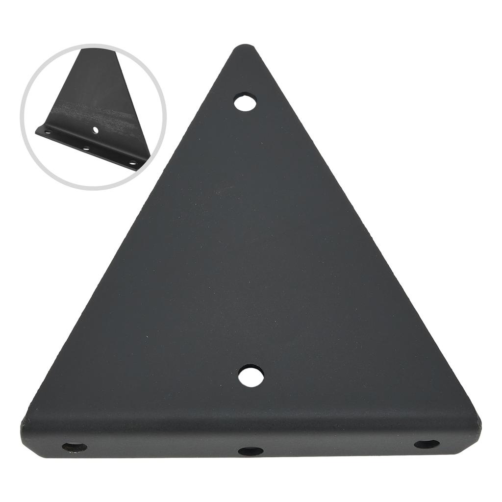 Настенный треугольный кронштейн белый 1 шт. Мебель