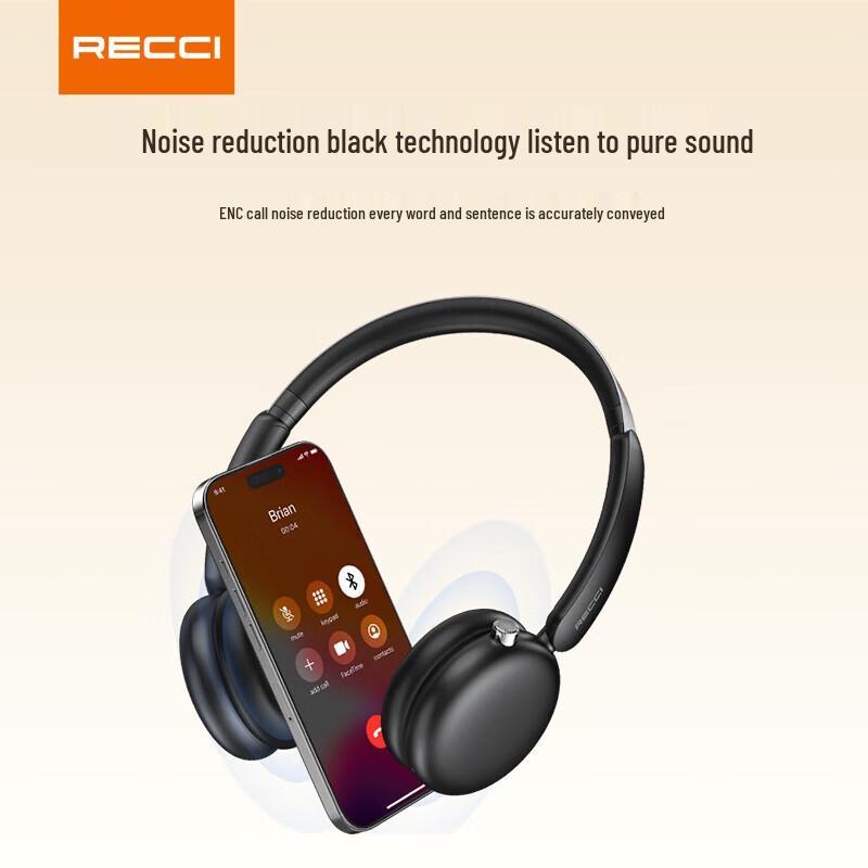 Беспроводные Bluetooth-наушники Recci REP-W95 с шумоподавлением