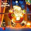 Latest LED Christmas Sucker Light Christmas Decorations for Home Santa Claus/Snowman Window Light Navidad Natale New Year Gifts