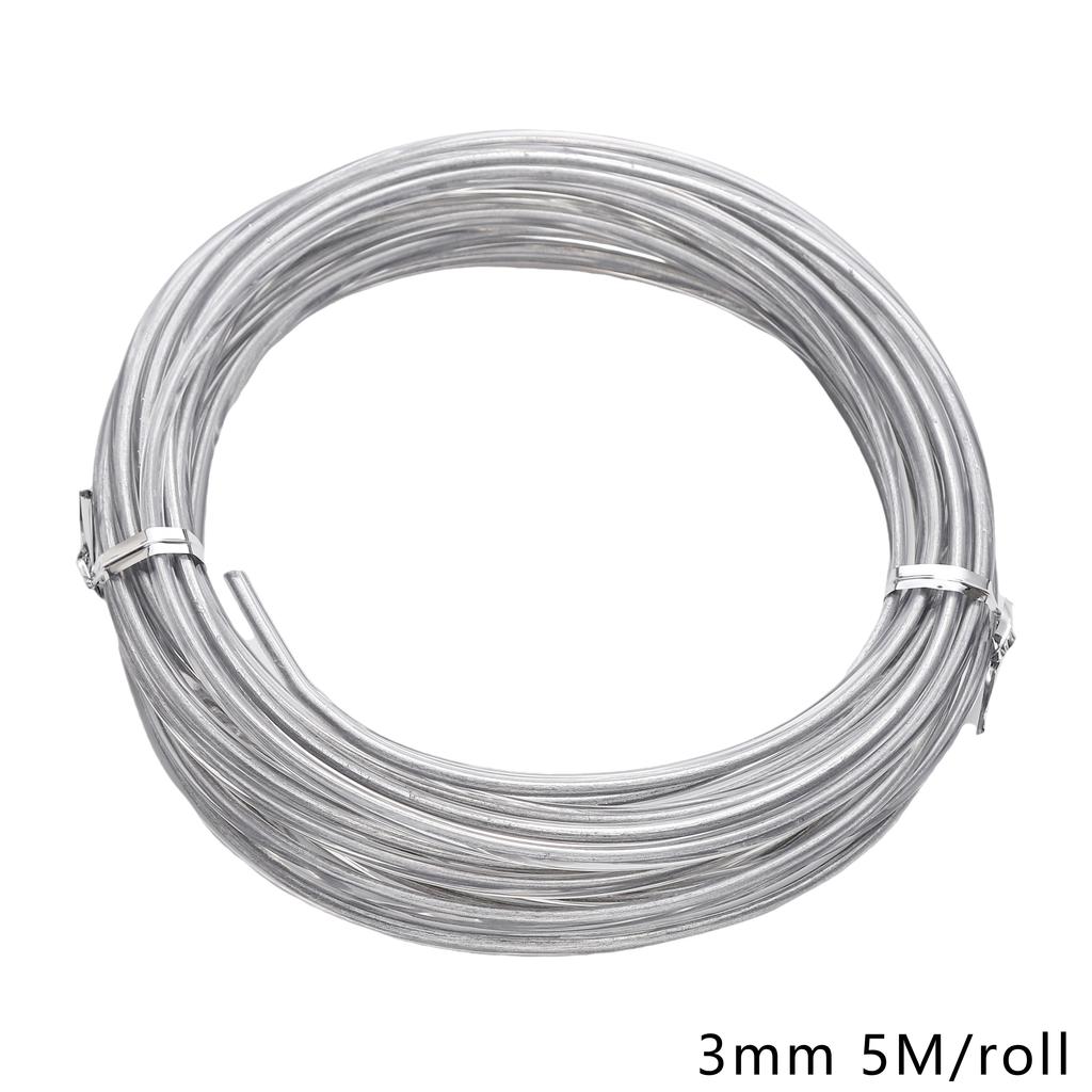 5-10 м алюминиевая проволока грубость шнур бисерная проволока DIY ремесло изготовление ювелирных изделий шнур струна аксессуары