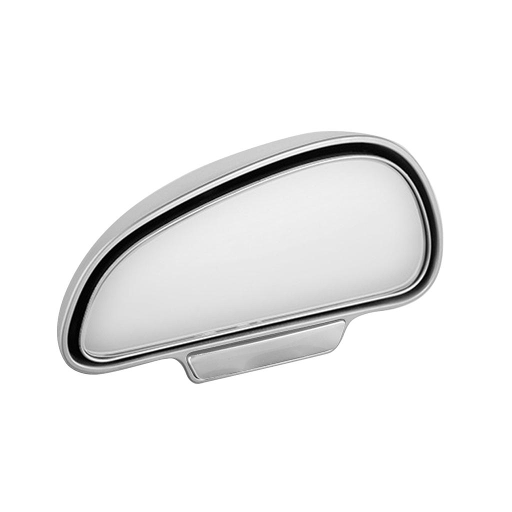 Car Blind Spot Reversing Parking Auxiliary Mirror Waterproof High Defination Glass Convex Rearview Wide Angle Adjustable