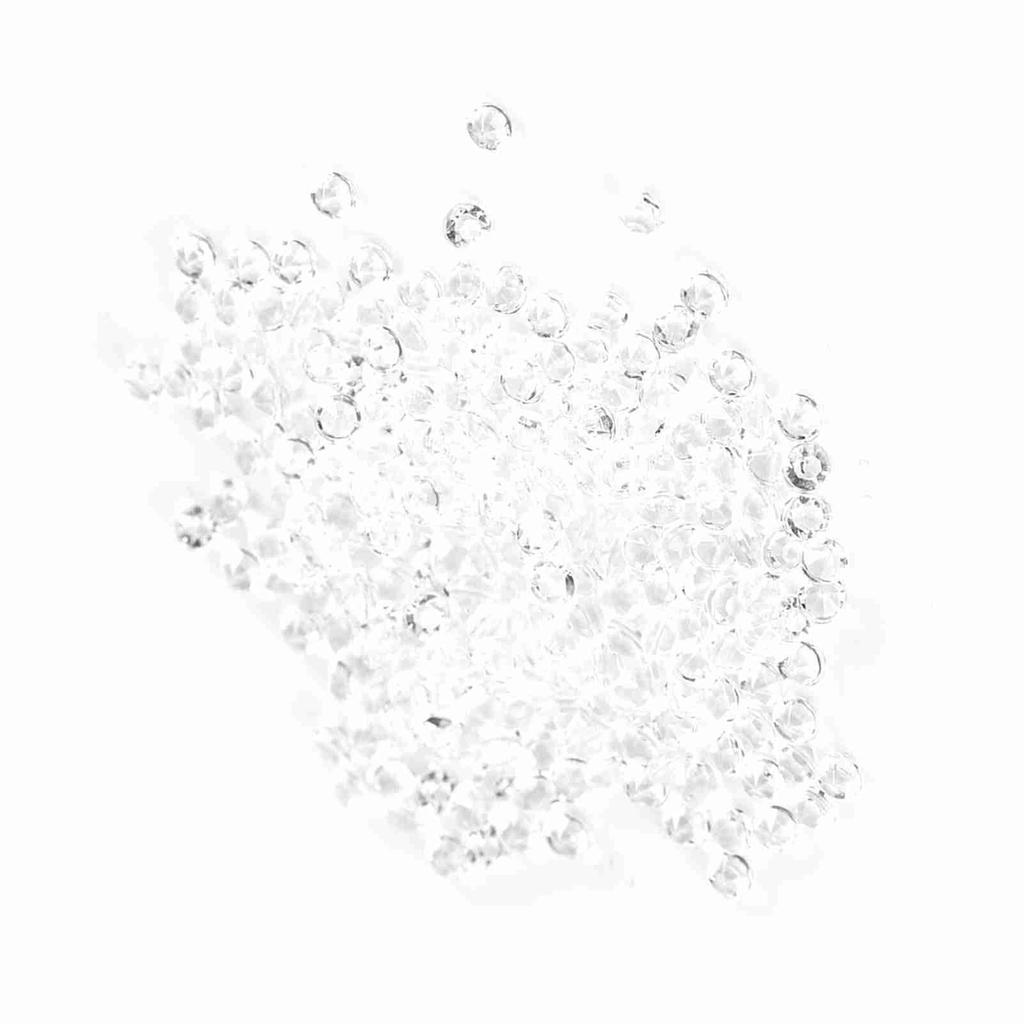 1000 шт./пакет 3 мм акриловые бусины вазы наполнитель свадебный декор для вечеринки аксессуары своими руками прозрачный