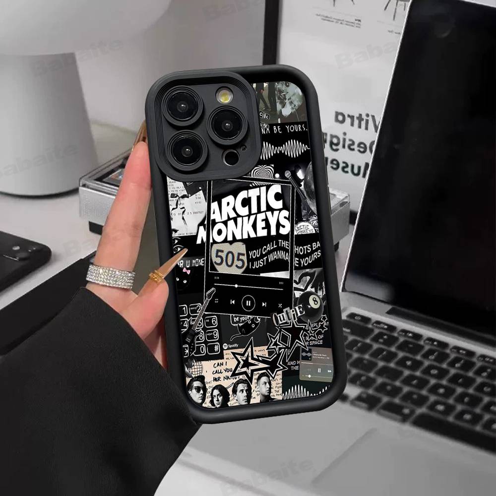 Чехол для телефона Rock Band A-Arctic M-Monkeys для iPhone 17 16 15 14 13 12 11 Pro Max Силиконовая задняя крышка
