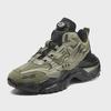Men's 2024 Autumn/Winter Rotating Buckle Trendy Mecha Dad Shoes with Thick Sole for Leisure Sports and All-Match Style.