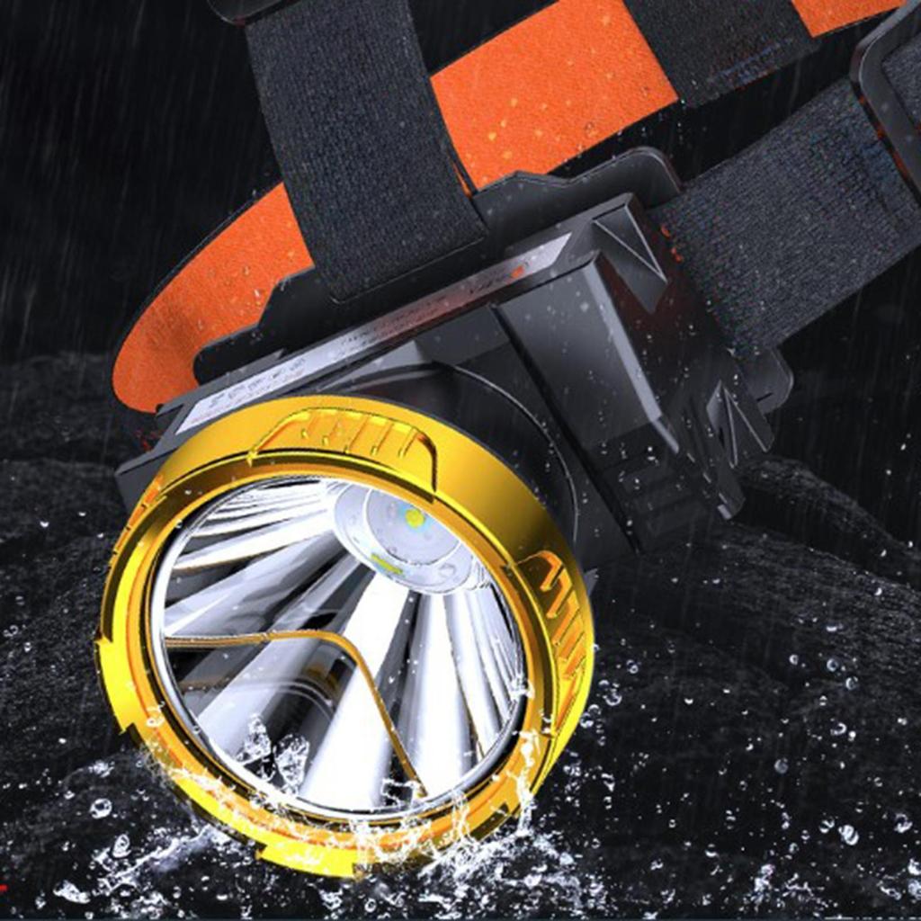 Перезаряжаемый светодиодный налобный фонарь легкий водонепроницаемый налобный фонарь для бега на открытом воздухе