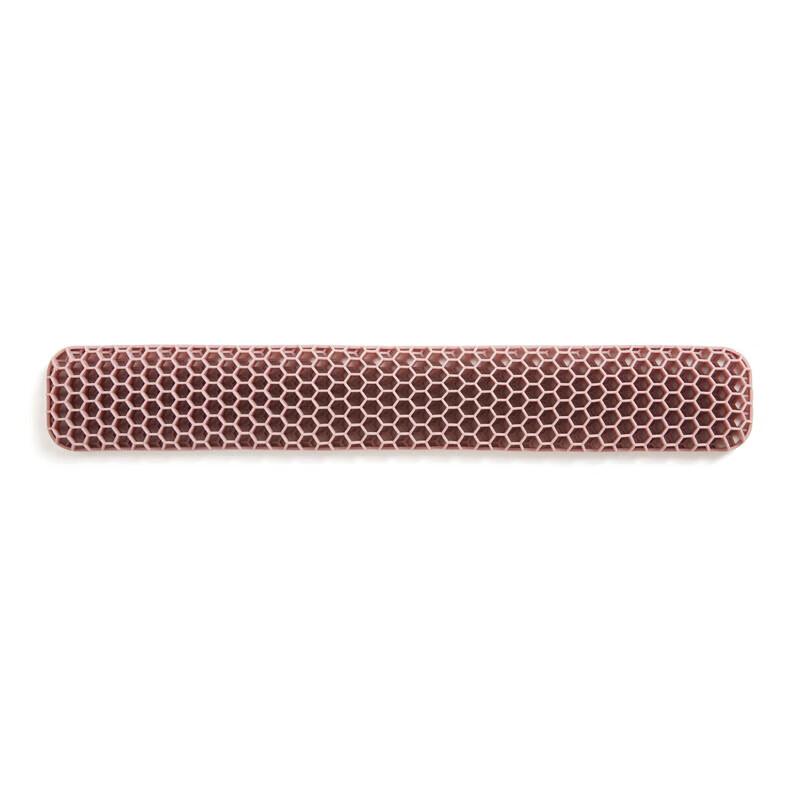 High-Elasticity TPE Keyboard Wrist Rest, Breathable Honeycomb Structure, Protective Pad for Expert Wrist, Squeeze-Play And Washable, 445*70*25mm
