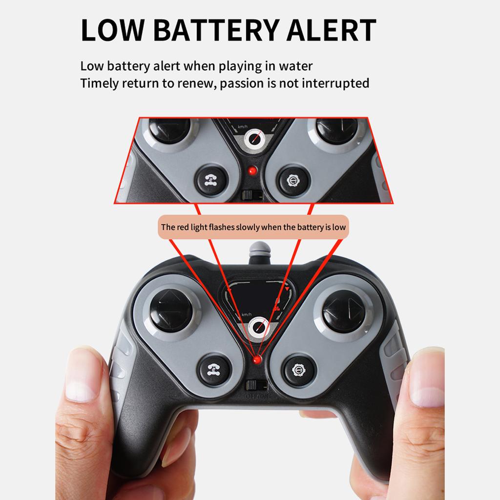 Remote Control Stunt Car 2.4GHz Transforming Amphibious Remote Control Car Dual Mode Remote Control