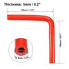 X AUTOHAUX Силиконовый шланг Силиконовая трубка для клапана сброса давления