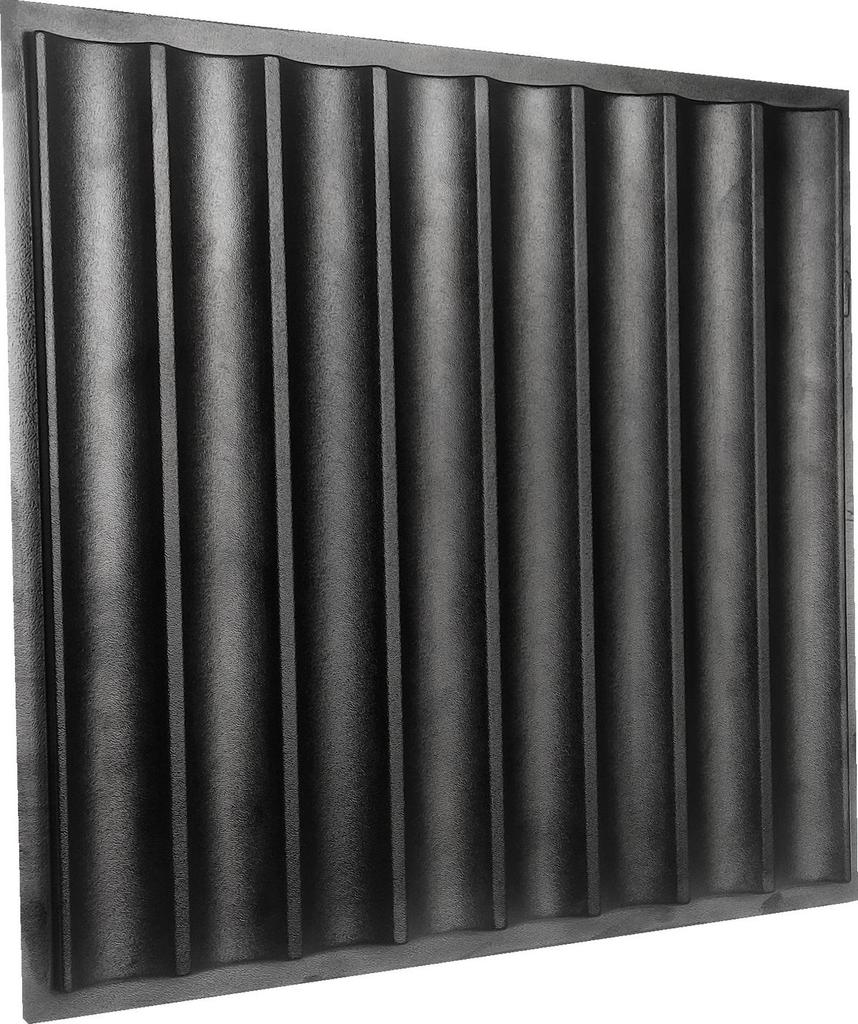 3D Wall Panel Mold for Gypsum, Plaster or Concrete Tile for Decorative Wall Panels 'Fashion'