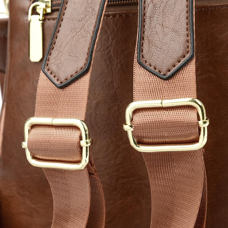 Luxury Women Genuine Leather Backpack Casual Ladies Shoulder Bag Fashion Large Capacity Travel Female Quality Cowhide Knapsack