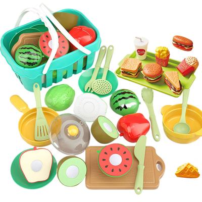 Режущая пищевая игрушка для детей, кухонные аксессуары для фруктов и овощей, развивающая игрушка, пищевой набор для детей ясельного возраста, подарок