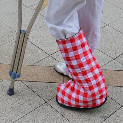 Носок-протектор для гипса, Женский Мужской Удобный Утеплитель для ног Ветрозащитный Теплый Чулок для гипса