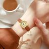 Gedi Petite Korean Style Women's Roman Vintage Minimalist Quartz Wristwatch