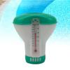 Pool Chlorine Floater Floating Pool Chlorine Dispenser with Thermometer Tablets Dispenser Medicine Floating Accessories