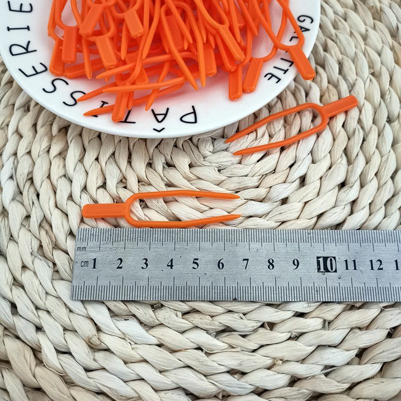 50pcs Plastic Plant Clips Fixing Fastening Fixture Clamp Strawberry Fork Farming Clip Plant Support