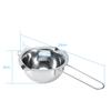 Boiler Pot Stainless Steel Melting Bowl   Warmer with Dual Pour Spouts for Melting Chocolate,   and Candle Making