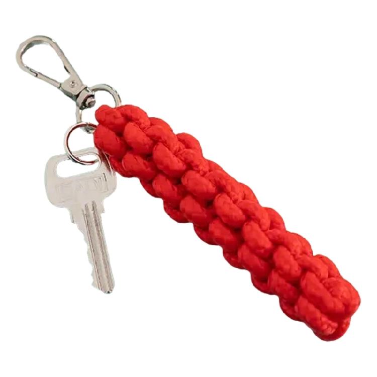 Stylish Corn Nylon Keychain Minimalist Designs for Trendsetters and Craft Enthusiasts Seek Unique Fashion Accessories
