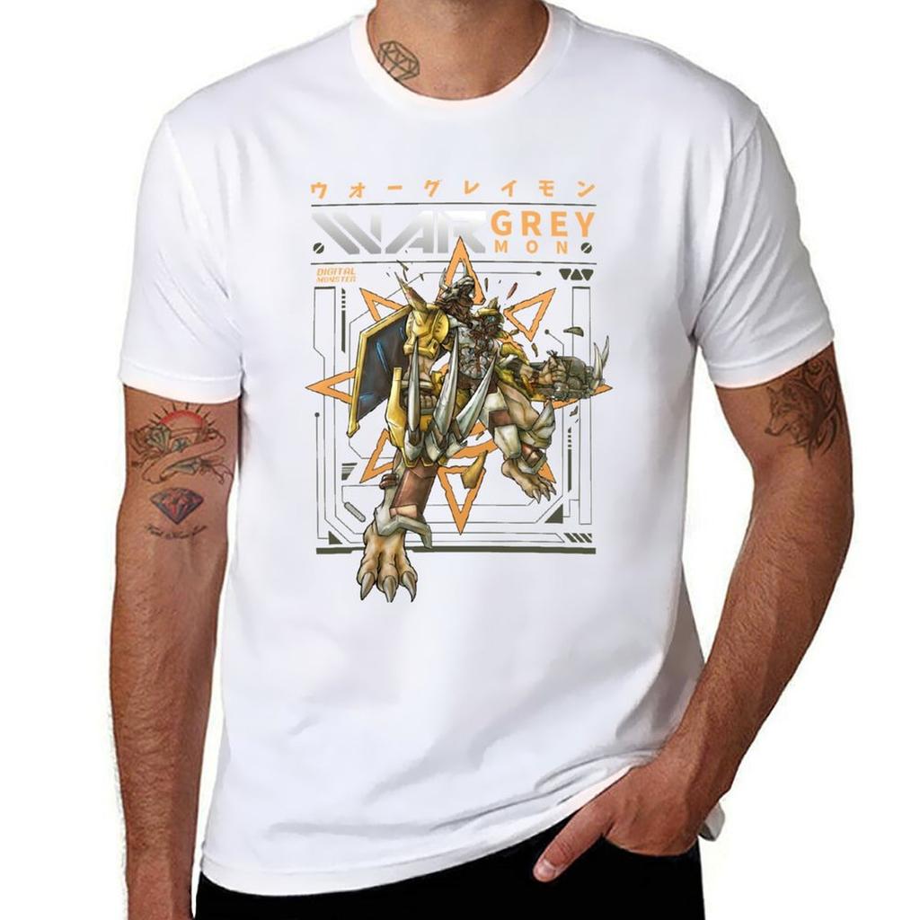 Wargreymon T-Shirt t shirt man casual man t shirt cotton printed t shirts for man T-Shirt