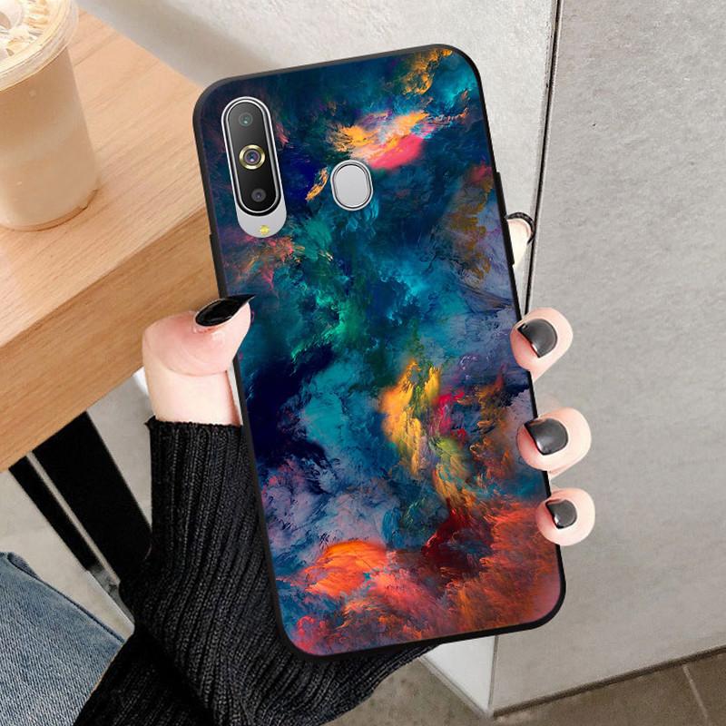 For Samsung Galaxy A9 Pro 2019 Case Luxury TPU Soft Silicone Phone Cover for Galaxy A8S A9Pro Cases Protector Lovely Bumper Capa